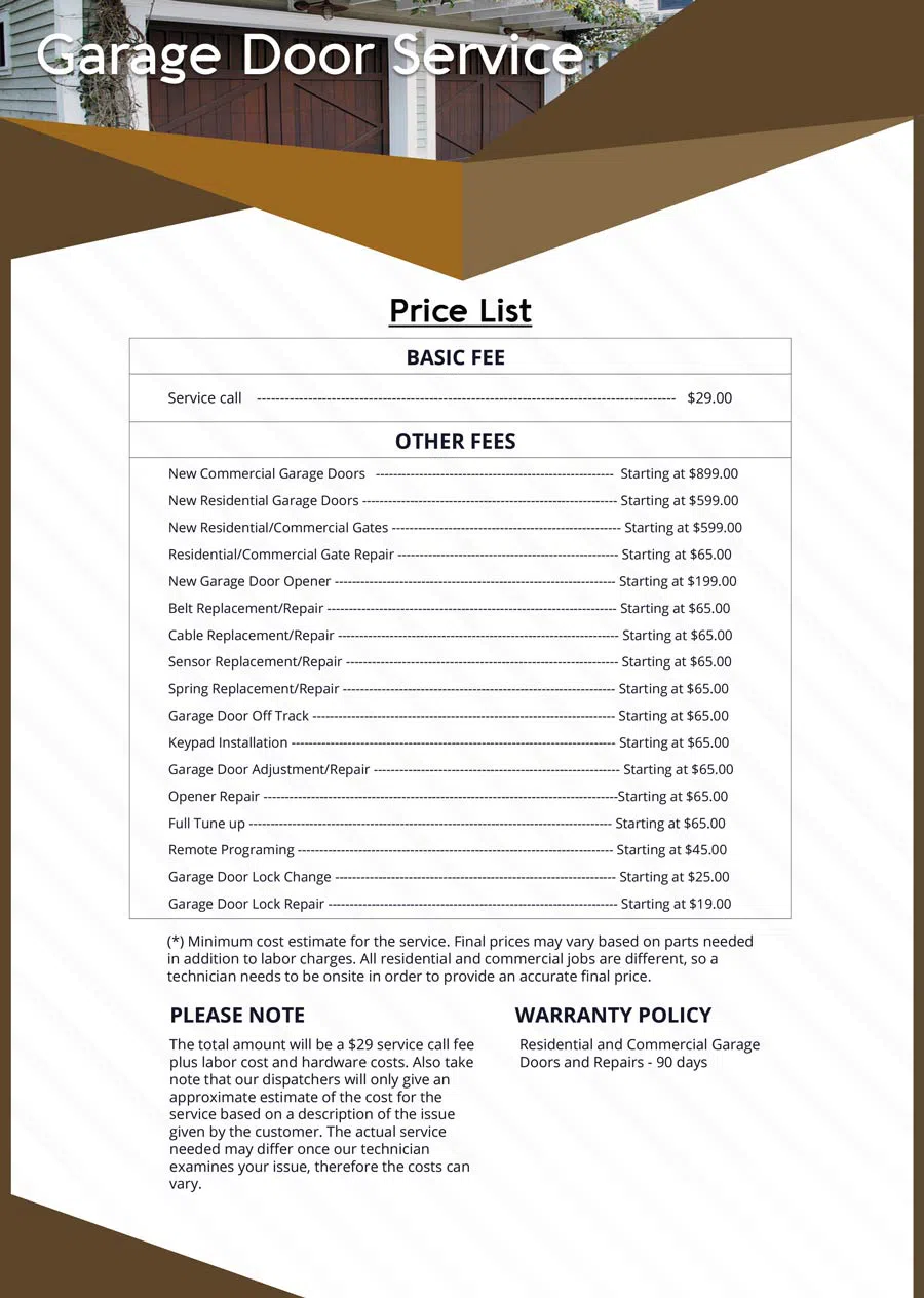 Express Garage Door Service Columbus, OH 614-350-0385